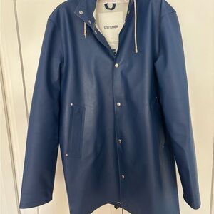 Stutterheim Navy Waterproof Jacket